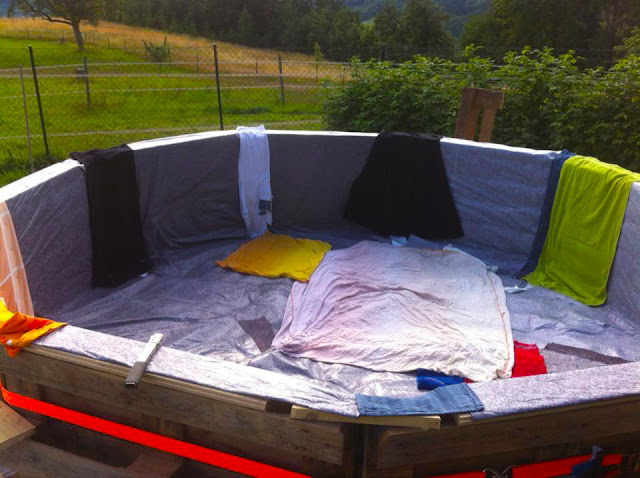 piscine extérieure palette bois 3