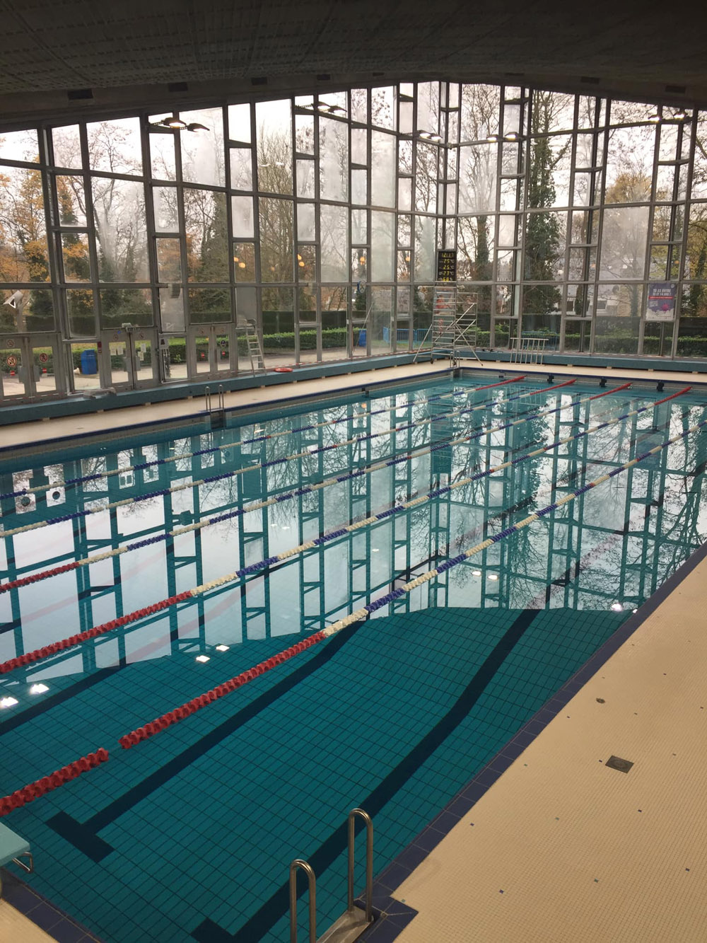 Piscine Uccle Longchamp natation