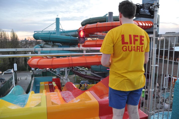 Oceade aquatic park slides