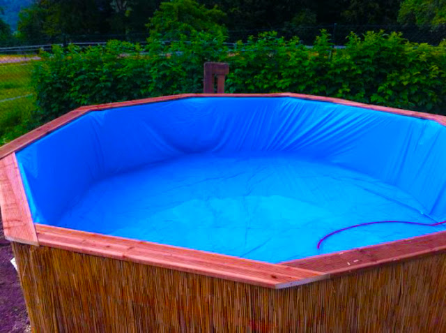 Wood swimming pool-6