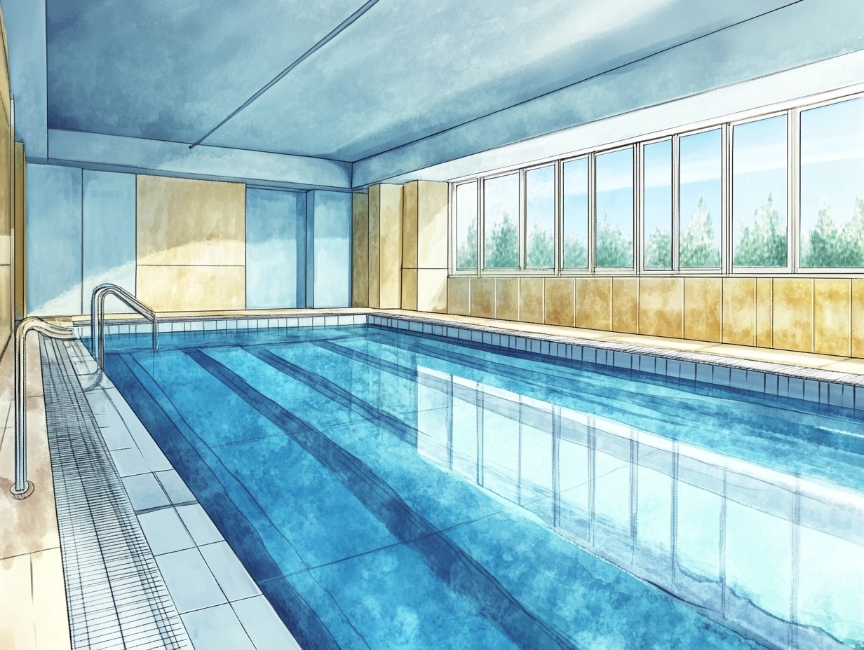 Nouvelle piscine privée à bruxelles woluwe