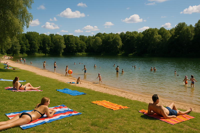 Lac artificiel de Plas Rotselaar