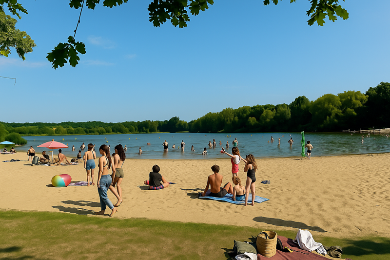 Plage de Plas Rotselaar Bruxelles